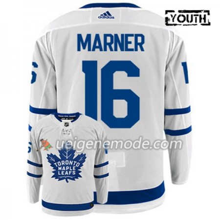 Kinder Eishockey Toronto Maple Leafs Trikot MITCHELL MARNER 16 Adidas Weiß Authentic